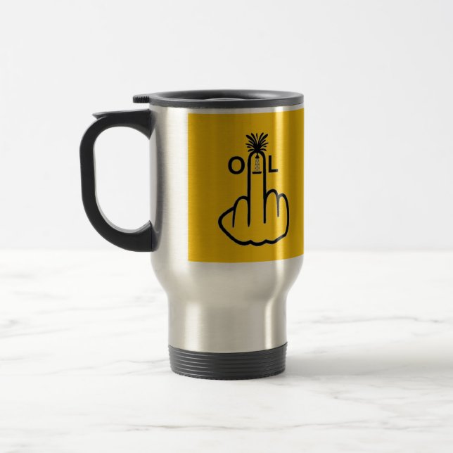 Mug Bird Flipping Oil Flip (Left)