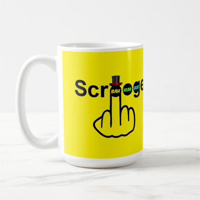 Mug Bird Flipping Scrooge Flip (Left)