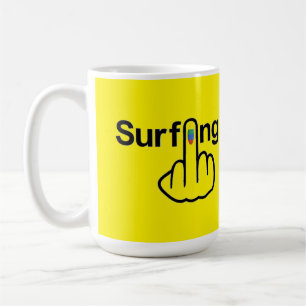 Mug Bird Flipping Surfing Flip