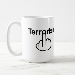 Mug Bird Flipping Terrorism Flip