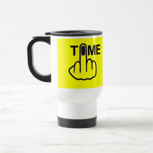 Mug Bird Flipping Time Flip