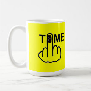 Mug Bird Flipping Time Flip