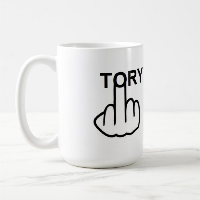 Mug Bird Flipping Tory Flip (Left)