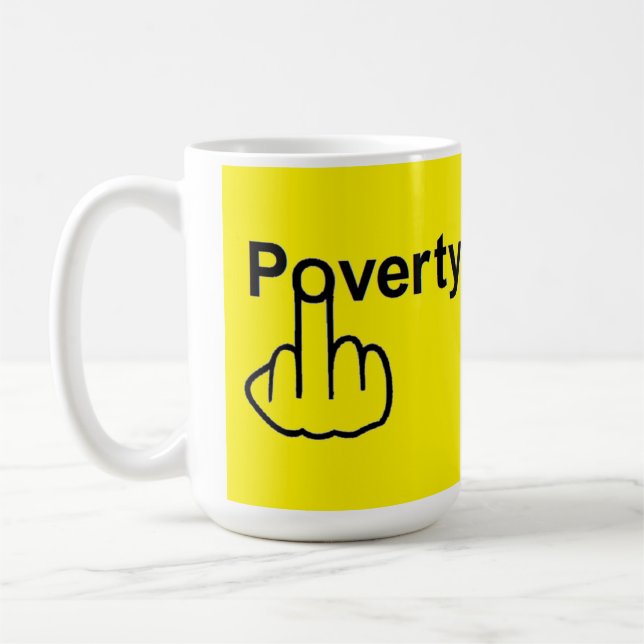 Mug Bird Poverty (Left)