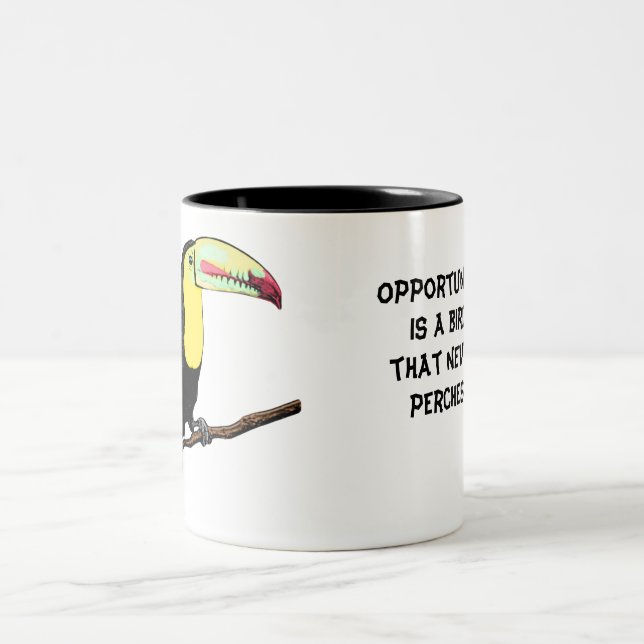 Mug Bird Toucan Editable (Center)