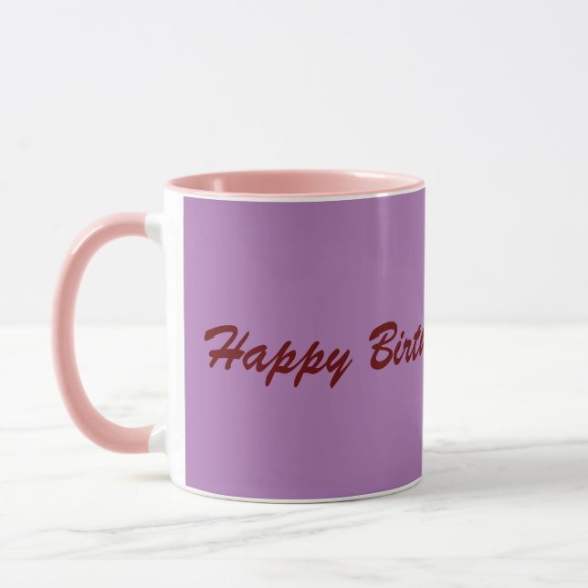 Mug Birthday gift for girls (Left)