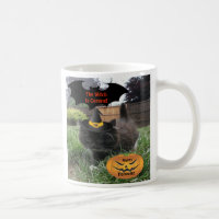 Mug Black Cat The Witch Is Coming