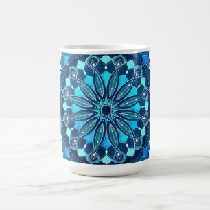 Mug Blue Mandala