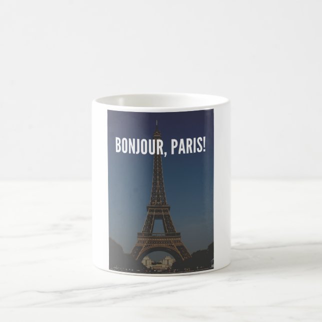 Mug bonjour paris (Center)