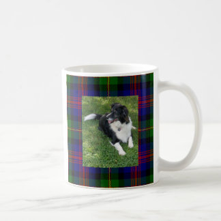 mug - Border Collie Tartan