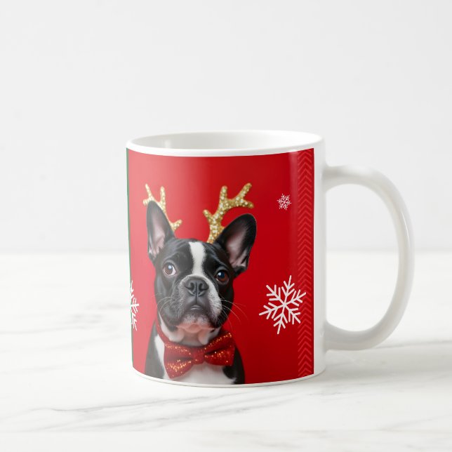 MUG BOULEDOGUE DE NOEL (Right)