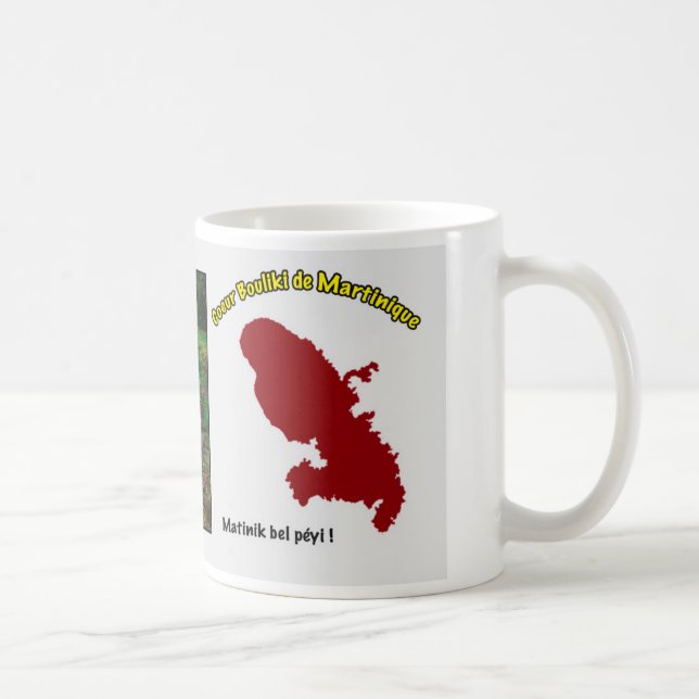 Mug: Bouliki heart of Martinique Coffee Mug (Right)