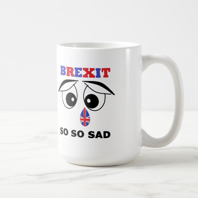 Mug Britain Brexit So So Sad (Right)