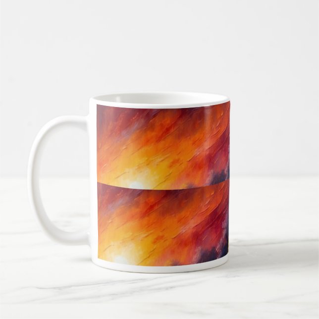 Mug Butterfly - Cute Coffee and Tea Mug - Ceramic  (Left)