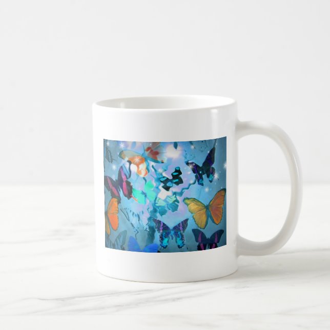 Mug, Butterfly Heaven Coffee Mug (Right)
