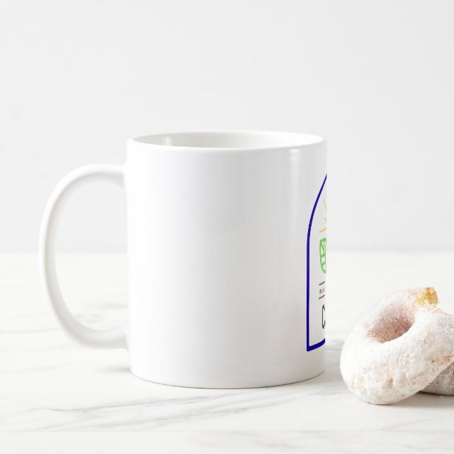 Mug cafés shop new desgin barazil  (With Donut)