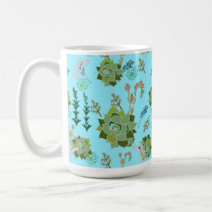 Mug called Liz's succulent garden