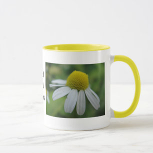 Mug chamomile "get well soon"
