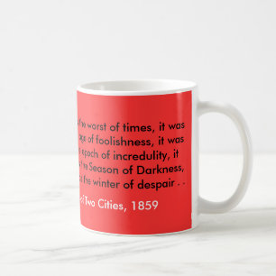 Mug, Charles Dickens, A Tale of Two Cities Coffee Mug