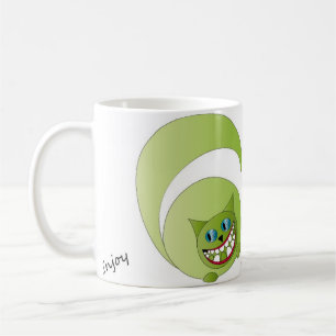 Mug Cheshire cat, enjoy
