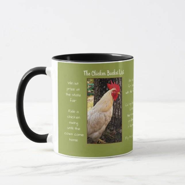 Mug-Chicken Bucket List Mug (Left)