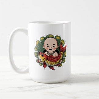 Mug | Chloe Baby – Cute Boy with Lucky Koi