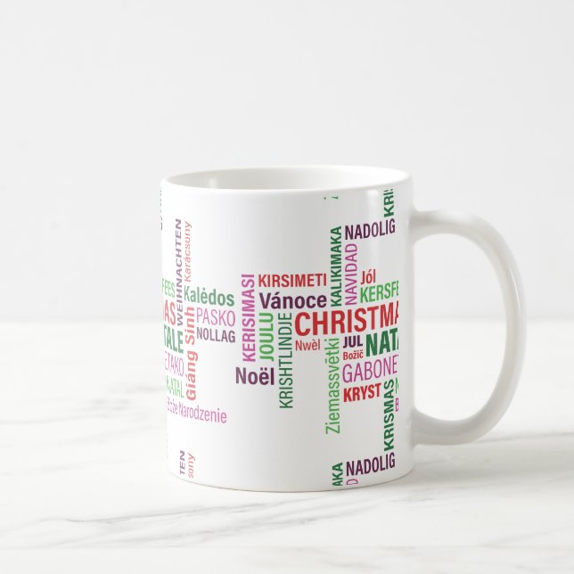 Mug. christmas. coffee mug (Right)