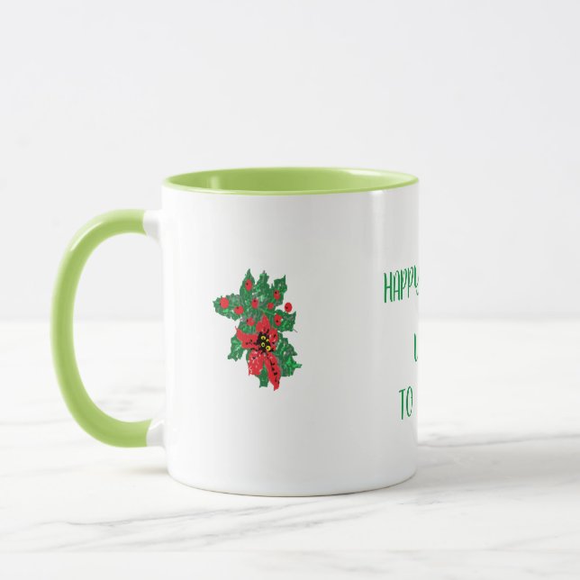 Mug :Christmas  WELCOME TO OUR HOME (Left)