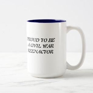 MUG, Civil War Two-Tone Coffee Mug