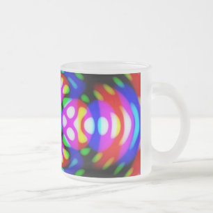 Mug Coffee Drinking Cup, Trippy Abstract Colourful