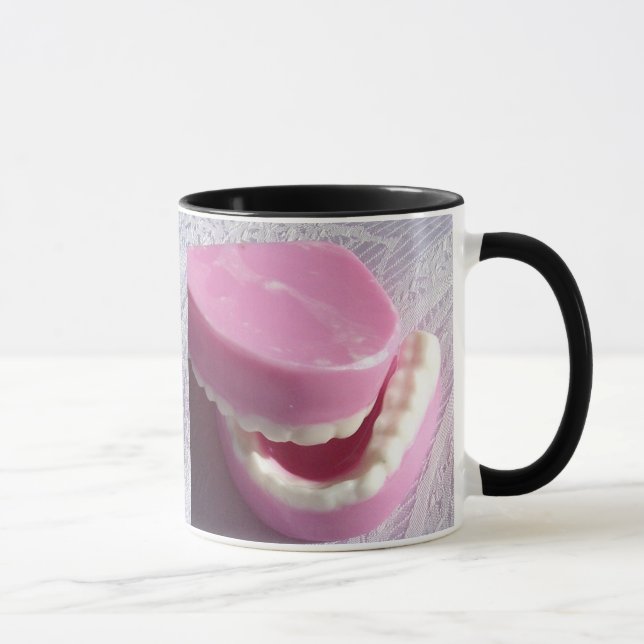 mug coffee grandma teeth dentures dentist noms (Right)