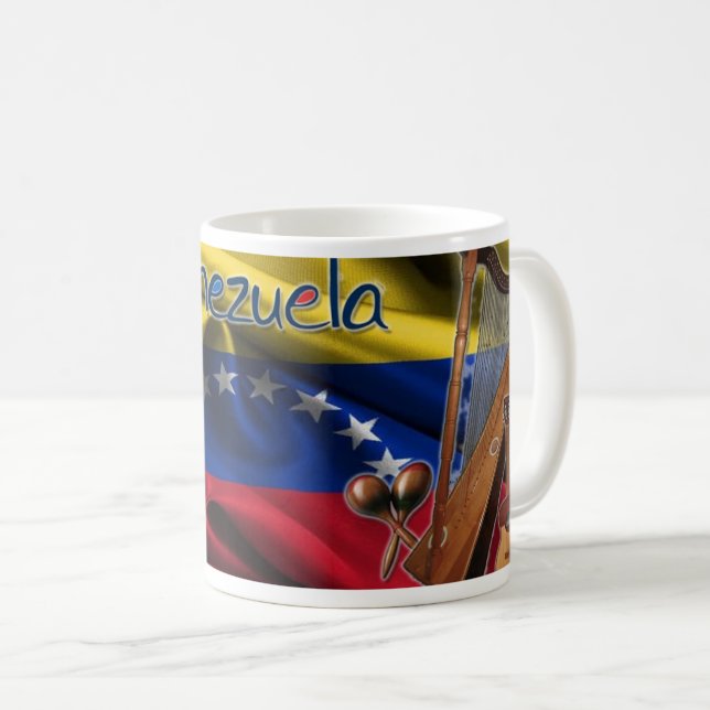 Mug Coffee mug I love Venezuela, customisable (Front Right)