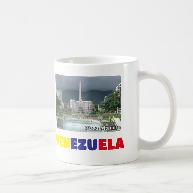 Mug Coffee mug I love Venezuela, customisable (Right)