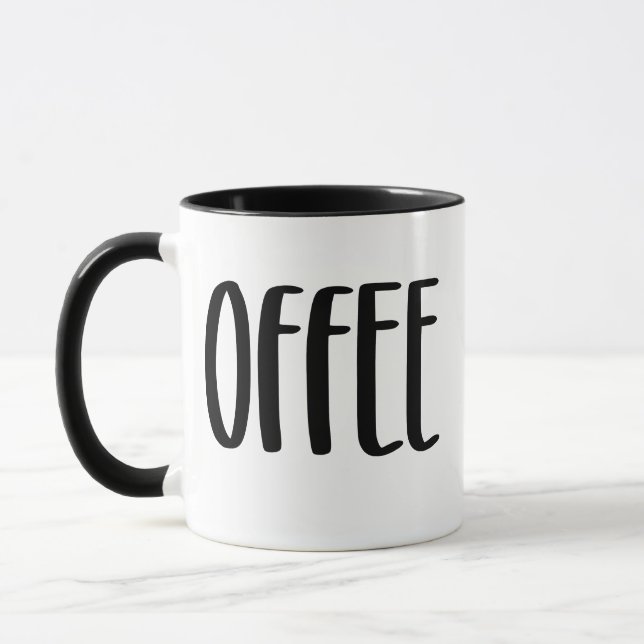 Mug coffee offee (Left)
