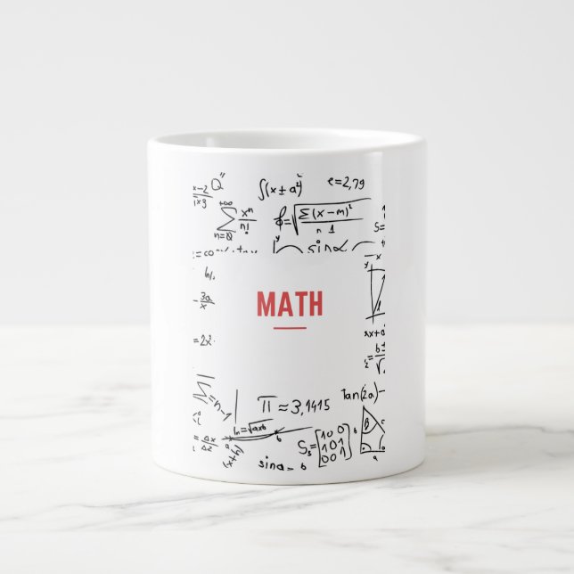 Mug coffee sample math académie School  (Front)