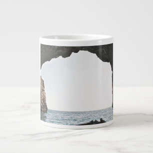 Mug coffee sea