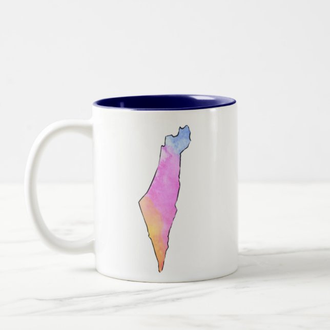 Mug - Colourful Palestine - 11 oz (Left)