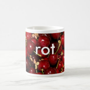 mug: colours german red (rot) coffee mug