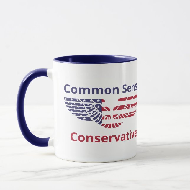 Mug Common Sense Conservative (Left)