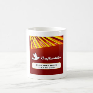 Mug, Confirmation Personalise, Customise Name Gold Coffee Mug