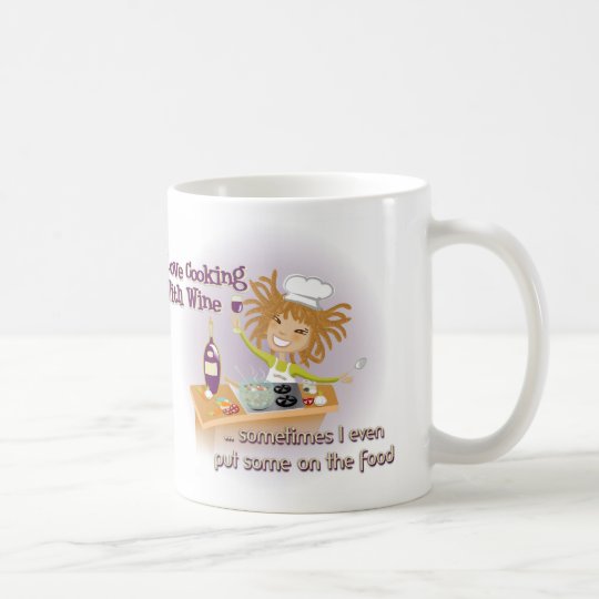 Mug - Cooking with wine