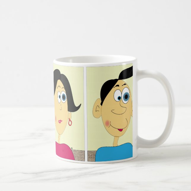 Mug " Couple " (Right)