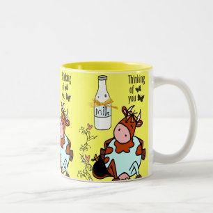 Mug Cow Yellow Milk