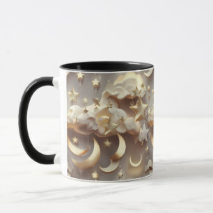 Mug - Creamy Celestial Moon