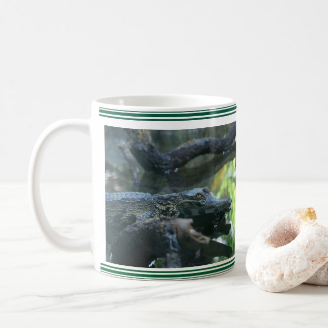 Mug Crocodile Photography (With Donut)