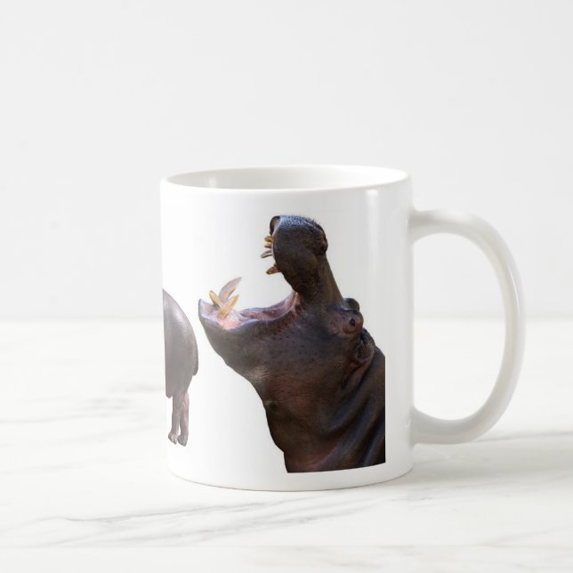 MUG CUP 2 OF HIPPOPOTAMUS (Right)