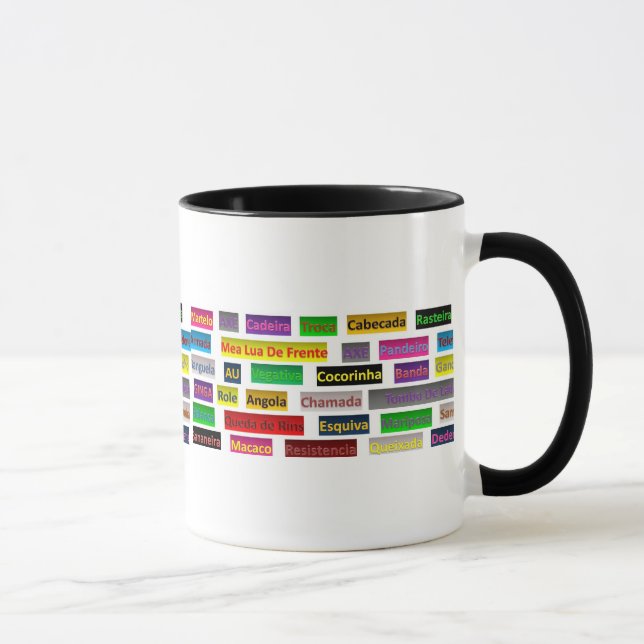 mug cup coffee Capoeira techniques (Right)