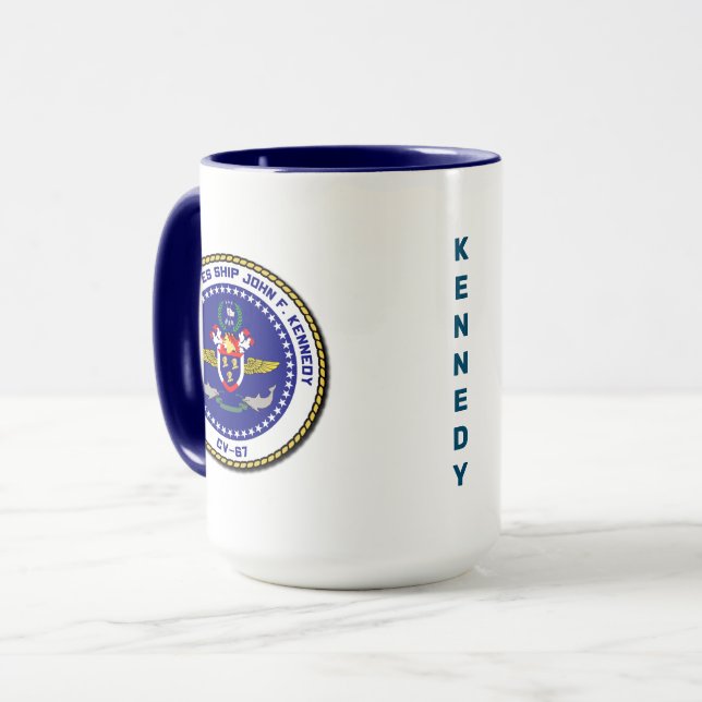 MUG CV-67 USS JOHN F. KENNEDY (Front Left)