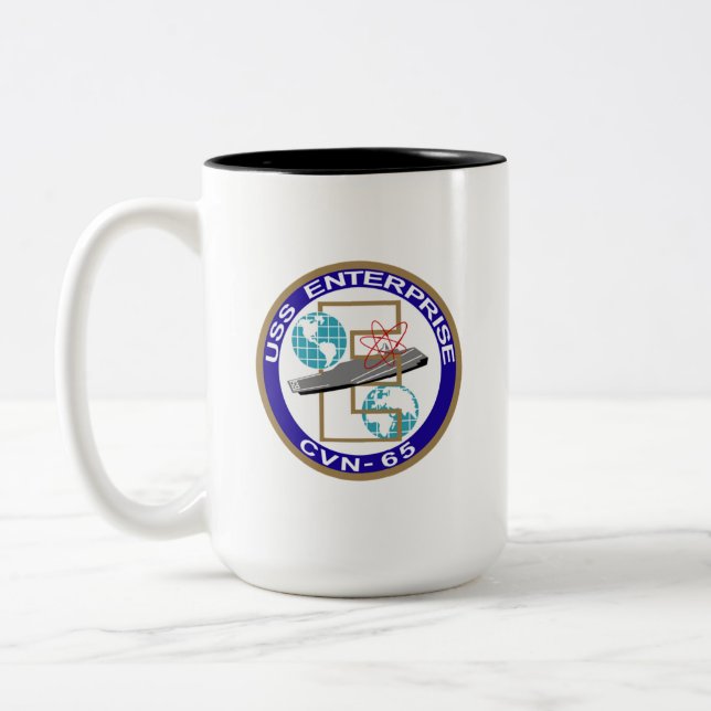 MUG CVN-65 USS ENTERPRISE BIG E (Left)