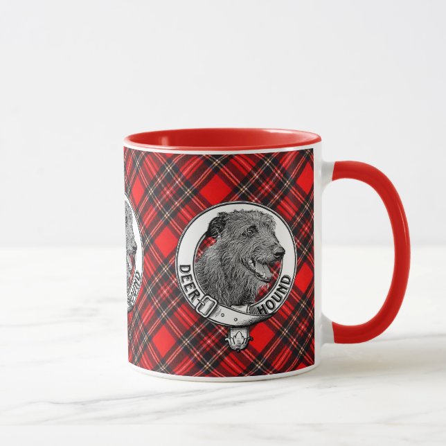 Mug Deerhound Medallion (Right)